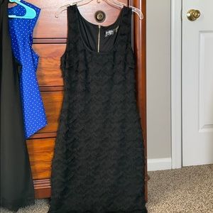 black guess dress
